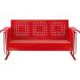 Crosley Furniture Bates Sofa Glider - Red