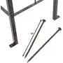 H Potter Trellis Obelisk for Climbing Plant Large Garden Wrought Iron Ornamental for Patio Deck