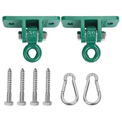 BETOOLL 2400 lb Capacity Heavy Duty Swing Hangers for Wooden Sets Playground Porch Indoor Outdoor & Hanging Snap Hooks (2pcs) BETOOLL 2400 lb Capacity Heavy Duty Swing Hangers for Wooden Sets Playground Porch Indoor Outdoor & Hanging Snap Hooks (2pcs)