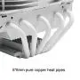 Vetroo L5 White Low Profile CPU Air Cooler for AMD Ryzen AM4/Intel LGA1200 115X w/ 5 Heatpipes and 120mm Quiet PWM Fan Vetroo L5 White Low Profile CPU Air Cooler for AMD Ryzen AM4/Intel LGA1200 115X w/ 5 Heatpipes and 120mm Quiet PWM Fan