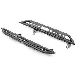 KYX Racing Side Step Running Boards Foot-Plate for 1/10 RC Crawler Car Axial SCX10 III AXI03007 SCX10.3 (Metal)