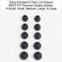 SoundMAGIC E11 Sound Isolating In-Ear Headphones Earphones (Gunmetal) + Extra 10 Pieces Quality Eartips