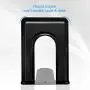 Umikk Bookends, Black Metal Nonskid Bookend Supports for Shelves Heavy Duty Books End, Office Book Stopper, 6 x 5 x 6 Inches, 6 Pieces (3 Pairs) (Black) Umikk Bookends, Black Metal Nonskid Bookend Supports for Shelves Heavy Duty Books End, Office Book Stopper, 6 x 5 x 6 Inches, 6 Pieces (3 Pairs) (Black)
