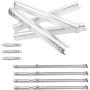 Votenli S47E(4-Pack) Repair Kit Replacement for Charbroil 463361017, 463673517, 463673017, 463376018P2, 463376117, 463275517, 463377117, 463673617, 463377017, 463347017, Grill Burner, Heat Plate