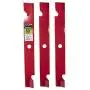 Maxpower 561139B Heavy Duty 3-Blade Set for 60'' Cut Exmark Replaces 103-6403, 103-6403-S, Red Maxpower 561139B Heavy Duty 3-Blade Set for 60'' Cut Exmark Replaces 103-6403, 103-6403-S, Red
