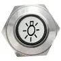 ESUPPORT 12V Car Vehicle Blue LED Light Headlight Push Button Metal Toggle Switch 16mm ESUPPORT 12V Car Vehicle Blue LED Light Headlight Push Button Metal Toggle Switch 16mm