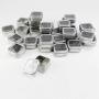 Square Metal Tins with Window Lids by Celebrate It, 30ct.