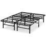 ZINUS SmartBase Zero Assembly Mattress Foundation / 14 Inch Metal Platform Bed Frame / No Box Spring Needed / Sturdy Steel Frame / Underbed Storage, King