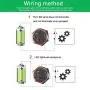 TWTADE 22mm Waterproof Latching Power Metal Push Button Switch 7/8 10A DC12V Stainless Steel Shell (Blue) LED Ring Switch 1NO 1NC with Wire Socket Plug YG-GQ22AF-D-L-B TWTADE 22mm Waterproof Latching Power Metal Push Button Switch 7/8 10A DC12V Stainless Steel Shell (Blue) LED Ring Switch 1NO 1NC with Wire Socket Plug YG-GQ22AF-D-L-B
