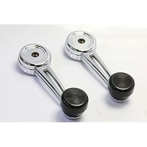 Performance PFM-707343 Interior Window Crank Handle Pair Set Zinc Metal for Various Ford and Mercury Models Performance PFM-707343 Interior Window Crank Handle Pair Set Zinc Metal for Various Ford and Mercury Models
