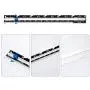 Sliding Gauge Sewing Measuring Tool Aluminum Quilting Ruler for Knitting Crafting Sewing Beginner Hemming Measuring (3 Pieces)