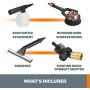 WORX WA4072 Hydroshot Deluxe Cleaning Accessory Kit, Black