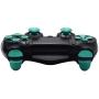 TOMSIN Metal Buttons for DualShock 4, Aluminum Metal Thumbsticks Analog Grip & Bullet Buttons & D-pad & L1 R1 L2 R2 Trigger for PS4 Controller Gen 1 (Green)