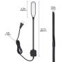 Sewing Machine Light，Tohoer 10W 40 LED Light Lamp Magnetic Base Switch with Flexible Silone Coating Gooseneck for Sewing Machine Working Light, Drill Presses, Desks, Music Stands, Craft, Workbenches