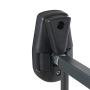 Munchkin Push to Close Baby Gate, Hardware Mounted Safety Gate for Stairs, Hallways and Doors, Extends 28.5'' to 45'' Wide, Metal, Dark Grey