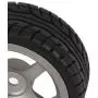 BQLZR Plastic RC 1:10 Drift Tires & Grey Aluminum Alloy 5 Spokes Wheels Pack of 4 BQLZR Plastic RC 1:10 Drift Tires & Grey Aluminum Alloy 5 Spokes Wheels Pack of 4