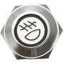 Etopars 12V Car Blue LED Light Fog Push Button Metal Toggle Switch 16mm