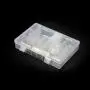 4PCS Clear White Plastic Organizer Box with Dividers 24 Grid Storage Containers Jewelry Storage Box with Dividers for Beads Earrings Necklaces Rings Metal Parts Accessories Screws Button Storage 4PCS Clear White Plastic Organizer Box with Dividers 24 Grid Storage Containers Jewelry Storage Box with Dividers for Beads Earrings Necklaces Rings Metal Parts Accessories Screws Button Storage