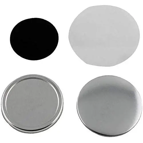 Rubber Magnetic 1'' 25mm 100sets Badge Button Parts Maker Freezer Sticker DIY Rubber Magnetic 1'' 25mm 100sets Badge Button Parts Maker Freezer Sticker DIY