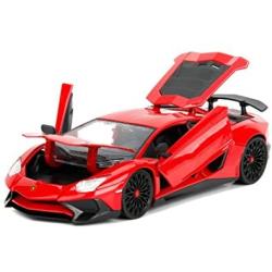 Jada 1:24 W/B - Metals - Hyper-Spec - Lamborghini Aventador SV (Gloss Red)