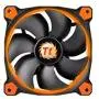Thermaltake Ring 12 High Static Pressure 120mm Circular LED Case Radiator Cooling Fan CL-F038-PL12OR-A Orange