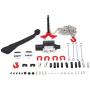 YU-NIYUT RC Car Decoration Parts Exhaust Pipe Winch Lampshade Kit for A.x.i.a.l SCX10 D90 H.s.p RC Vehicle Modification Fun for Adults and Kids