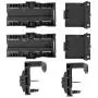 W10712394 Dishwasher Upper Rack Adjuster Kit Replacement for Whirlpool Kenmore Dishwasher Parts Replaces W10238418 W10253546 W10712394VP W10350376 AP5956100 PS10064063