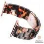 Light Apple Watch Band - Fashion Resin Comfortable iWatch Band Compatible with Stainless Steel Buckle for Apple Watch Series SE Series 6 Series 5 Series 4 Series 3 2 1 (Tortoise Stone New, 38mm/40mm) Light Apple Watch Band - Fashion Resin Comfortable iWatch Band Compatible with Stainless Steel Buckle for Apple Watch Series SE Series 6 Series 5 Series 4 Series 3 2 1 (Tortoise Stone New, 38mm/40mm)