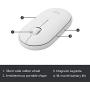 Logitech MK470 Slim Wireless Combo - Off White