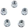 Wheel Accessories Parts Set of 20 Zinc Finish Open-end Acorn Bulge Lug Nuts Set 19mm (3/4'') Hex (M12x1.75)
