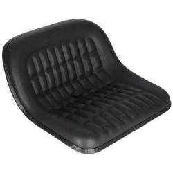 Pan Seat 19'' Cushion with 7'' Spacing Vinyl Black Compatible with Ford 5100 2810 4600 2600 4100 2310 4330 4400 3500 5000 2100 7000 3910 2120 2110 6700 4000 2910 5900 3000 6600 4110 3610 4610 2000 3600