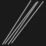 Favordrory 4 Pieces 304 Stainless Steel 6mm x 356mm Model Straight Metal Round Shaft Rods, Lathe Bar Stock for Toy Car Helicopter Airplane