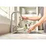Moen 7594SRS Arbor One Handle Pulldown Kitchen Faucet Featuring Power Boost and Reflex, 3/8 Inch, Spot Resist Stainless