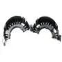 Xotic Tech for D1S D3S Headlight Bulbs Adapter Holders Clip Rings Metal Retainers Compatible with BMW Mercedes Cadillac Lincoln Jaguar Range Rover, etc