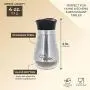 Juvale Salt and Pepper Shakers Stainless Steel and Glass Set Juvale Salt and Pepper Shakers Stainless Steel and Glass Set