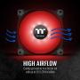 Thermaltake 120mm Pure A12 PWN Case Fan (Single Pack)-Red CL-F109-PL12RE-B