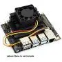Dedicated Cooling Fan for NVIDIA Jetson Nano Developer Kit 3PIN Reverse-Proof Connector Silent Working Voltage 5V~12V 40mm×40mm×10mm Dedicated Cooling Fan for NVIDIA Jetson Nano Developer Kit 3PIN Reverse-Proof Connector Silent Working Voltage 5V~12V 40mm×40mm×10mm