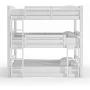 Dorel Living Sierra Triple Floor Bunk Bed | White | DL7891TBBW model