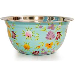 Hand Painted Popcorn bowl and Punch bowl - Large Bowl Design by Indian Artisans for Pasta bowl or Salsa bowl