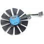 Qksky 87MM PLD09210S12M PLD09210S12HH Cooling Fan Replace for ASUS Strix GTX 1060 OC 1070 1080 GTX 1080Ti RX 480 Graphics Card