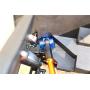 GPM Losi 1:10 Baja Rey / Rock Rey Upgrade Parts Aluminum Rear Upper Axle Mount Set for Suspension Links - 1Pr Set Orange