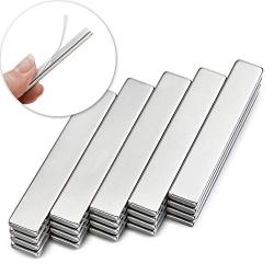 LOVIMAG 20PCS Powerful Neodymium Bar Magnets, Rare-Earth Metal Neodymium Magnet - 60 x 10 x 3 mm, Pack of 20