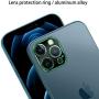Casetego Compatible with iPhone 12 Pro Max Camera Lens Protector,[2 Pack] Aluminum Alloy Lens Protective Ring Circle Metal Camera Lens Protector for iPhone 12 Pro Max 6.7 inch,Green