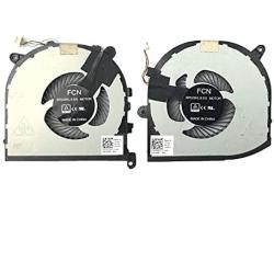 New CPU & GPU Cooling Fan for Dell XPS 15 9560 Compatible Part Number: 0VJ2HC CN-0VJ2HC 0TK9J1 CN-0TK9J1 Pair Fan