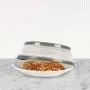 Tovolo Vented Collapsible Microwave Splatter Proof Food Plate Cover With Easy Grip Handle Dishwasher-Safe, BPA-Free Silicone & Plastic, 10.5'' Round, 10.5 inch, Charcoal Tovolo Vented Collapsible Microwave Splatter Proof Food Plate Cover With Easy Grip Handle Dishwasher-Safe, BPA-Free Silicone & Plastic, 10.5'' Round, 10.5 inch, Charcoal