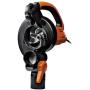 WORX WG509 TRIVAC 12 Amp 3-In-1 Electric Blower/Mulcher/Vacuum with Multi-Stage All Metal Mulching System, Black