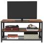 VASAGLE ULTV40BX TV Stands, 39.4'', Rustic Brown