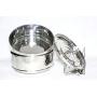 Stackable Stainless Steel Insert Pans - 6QT- Inserts for Instant Pot - Pan for Instapot - Accessories for Instant Pot- FITS 6 QT & Above - Pressure Cooker Steamer Pan Accessories