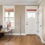 Kira Home Addison 68'' Free Standing Metal Coat Rack, Satin Steel Finish