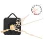 JJDD High Torque Clock Replacement Movement,Clock Movement Metal Clock Needle Kit,31MM Long DIY Repair Quartz Wall Clock Movement,8 PCS